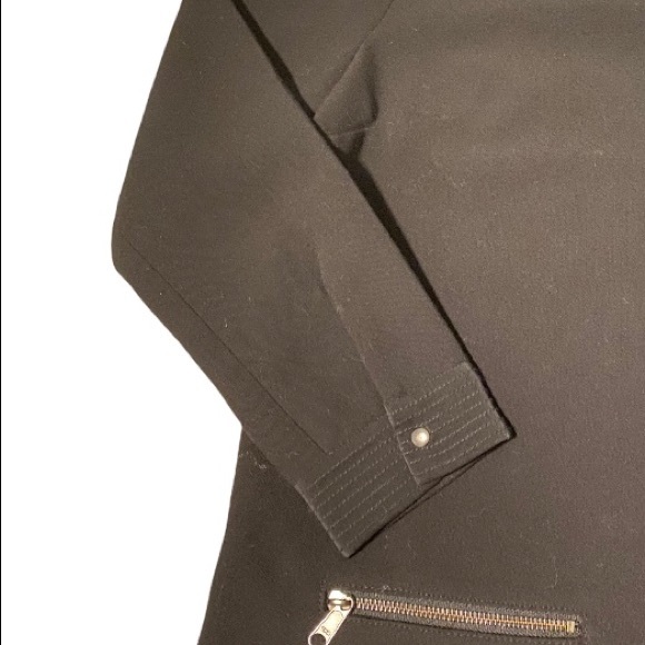 Madewell black dress with zipper pockets. - Picture 4 of 5